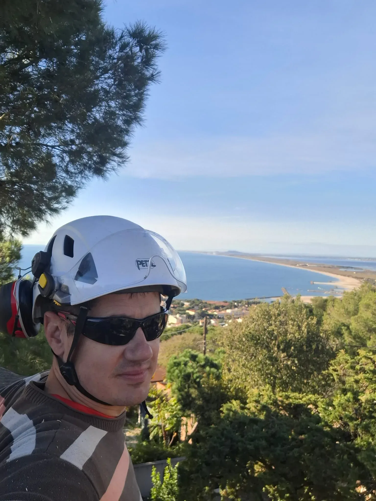 Damien Pelissou, élagueur